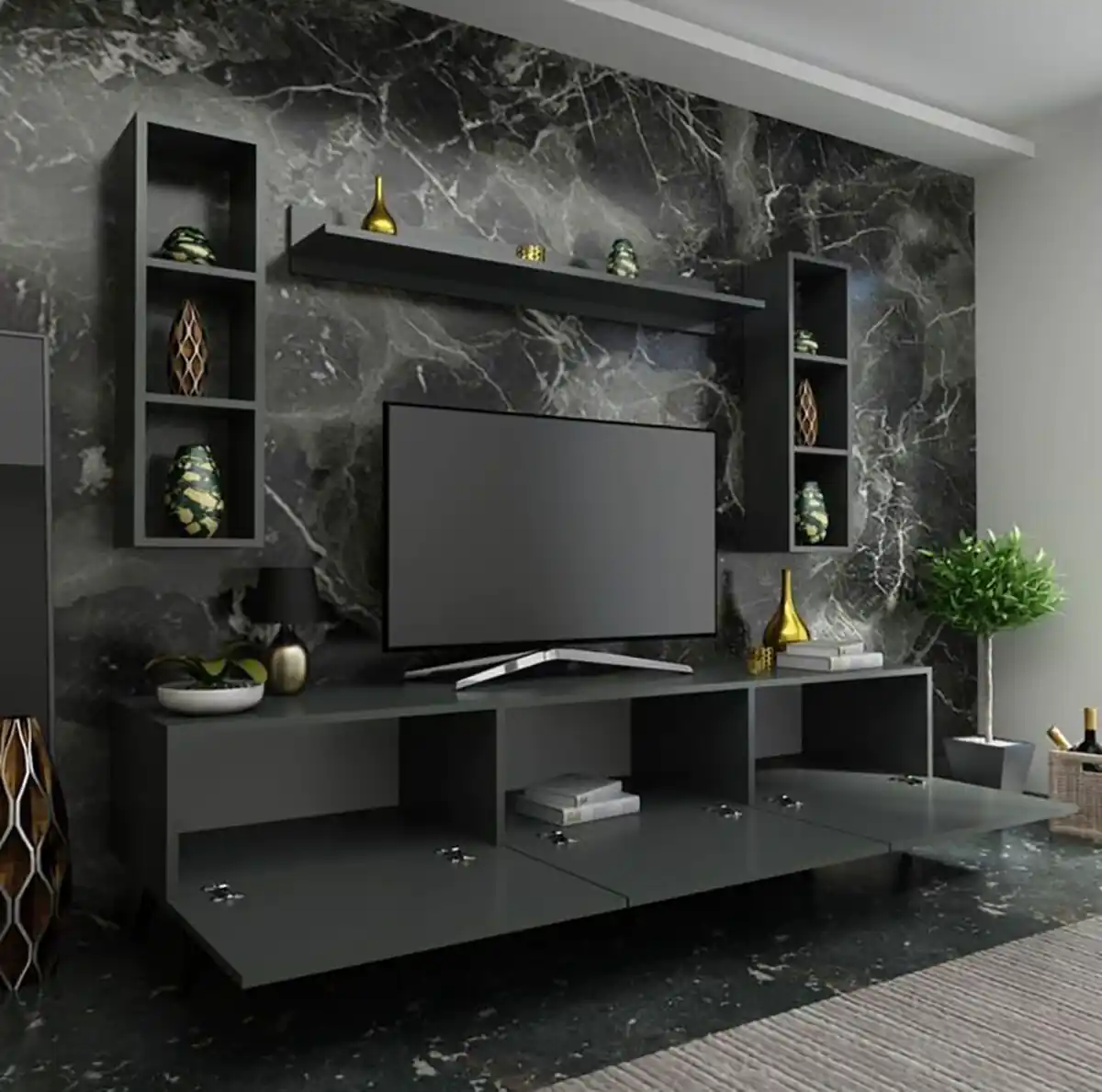 دیزاین دیوار تی وی