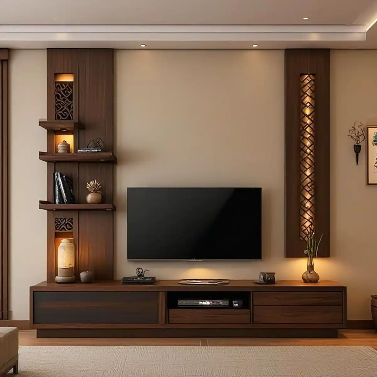 دیزاین دیوار تی وی