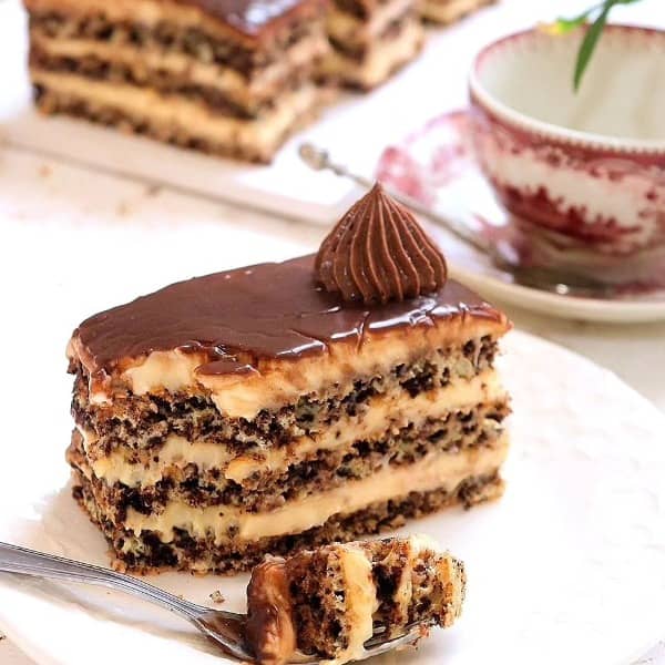 طرز تهیه اسلایس شکلاتی