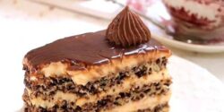 طرز تهیه اسلایس شکلاتی به روش مجلسی با طعمی بی نظیر
