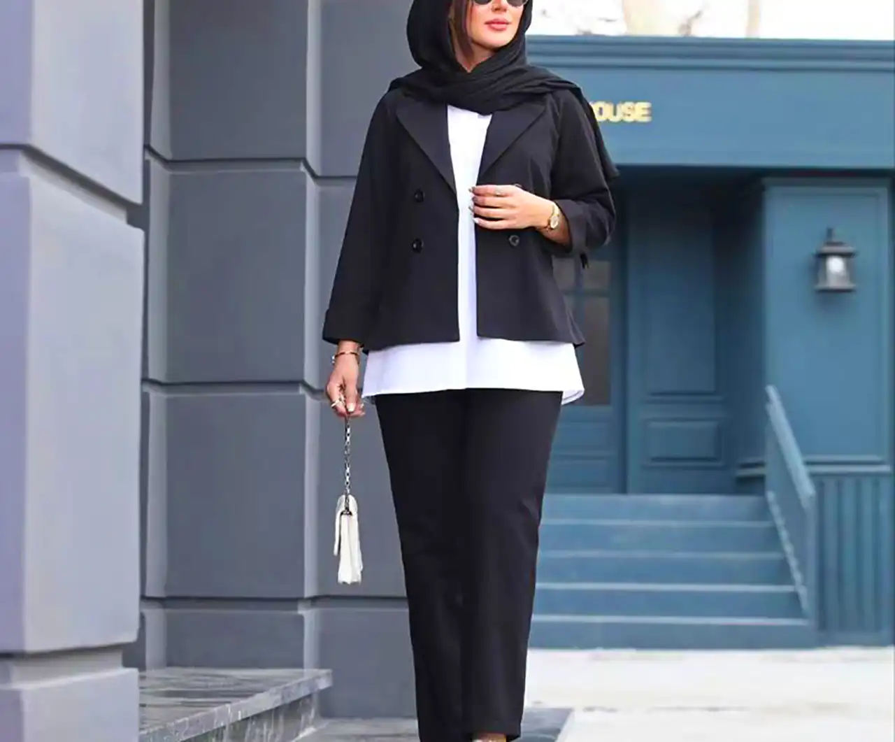 استایل کژوال زنانه با کت