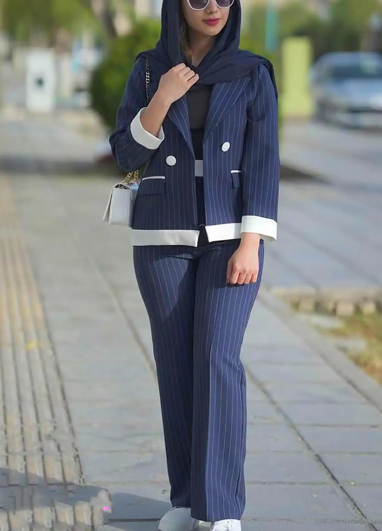 استایل کژوال زنانه با کت