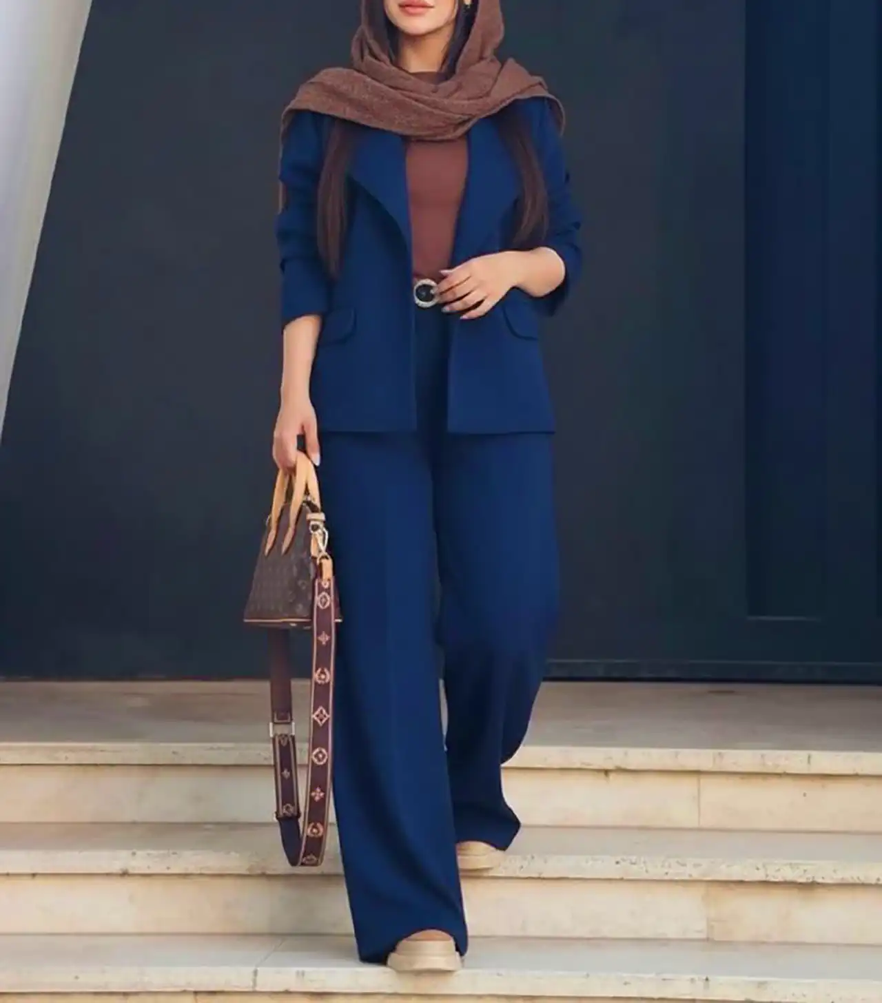 استایل کژوال زنانه با کت