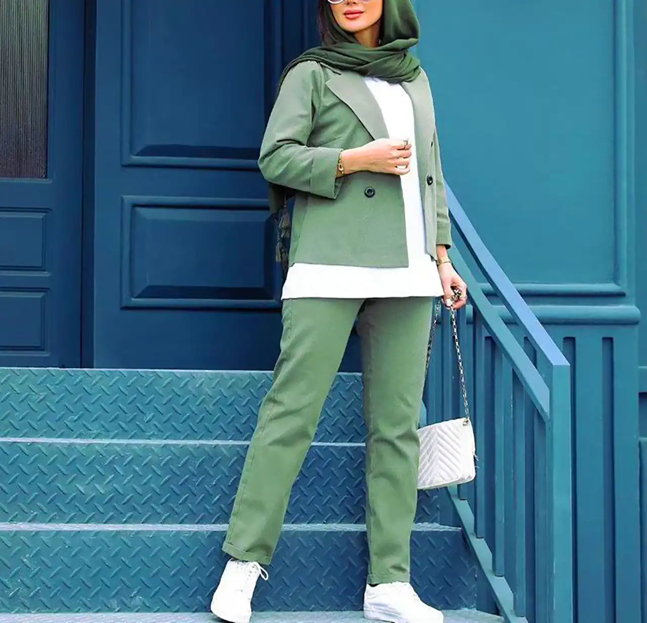 استایل کژوال زنانه با کت