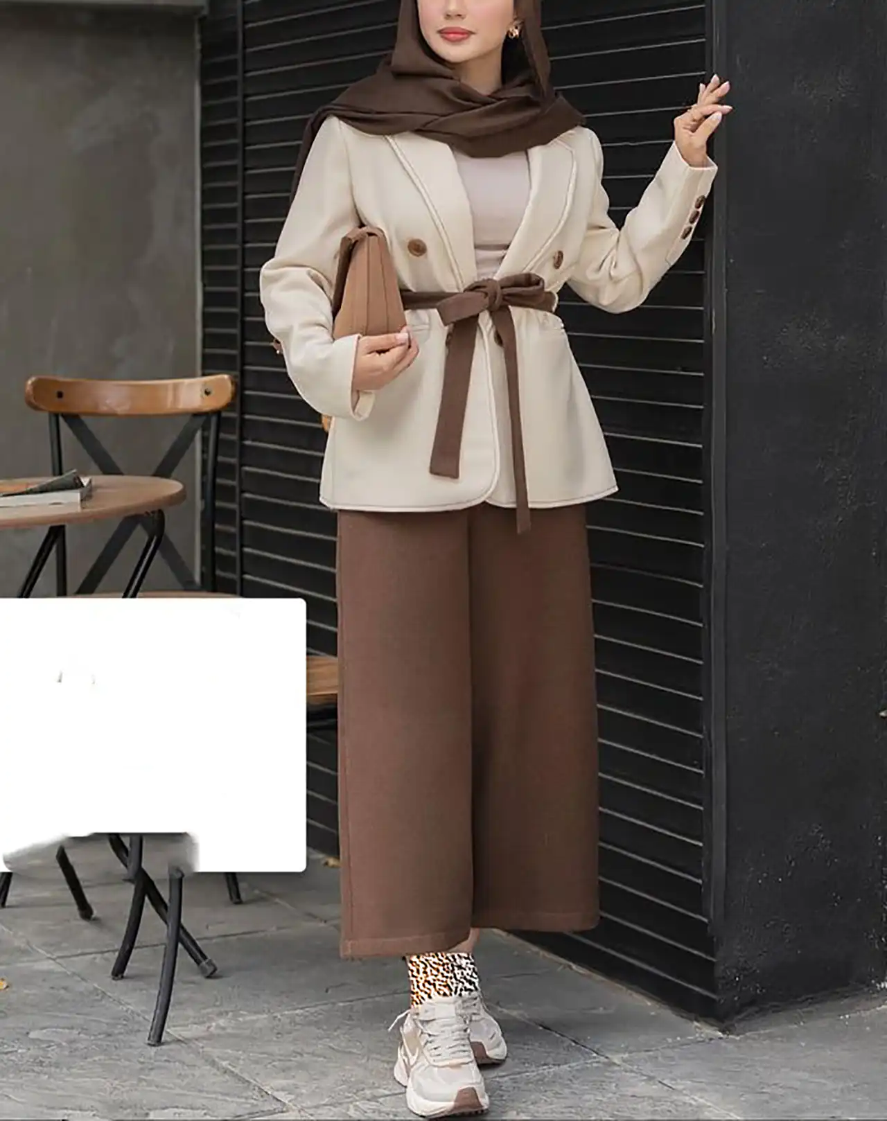 استایل کژوال زنانه با کت