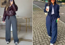 استایل دخترانه ساده و زمستانی
