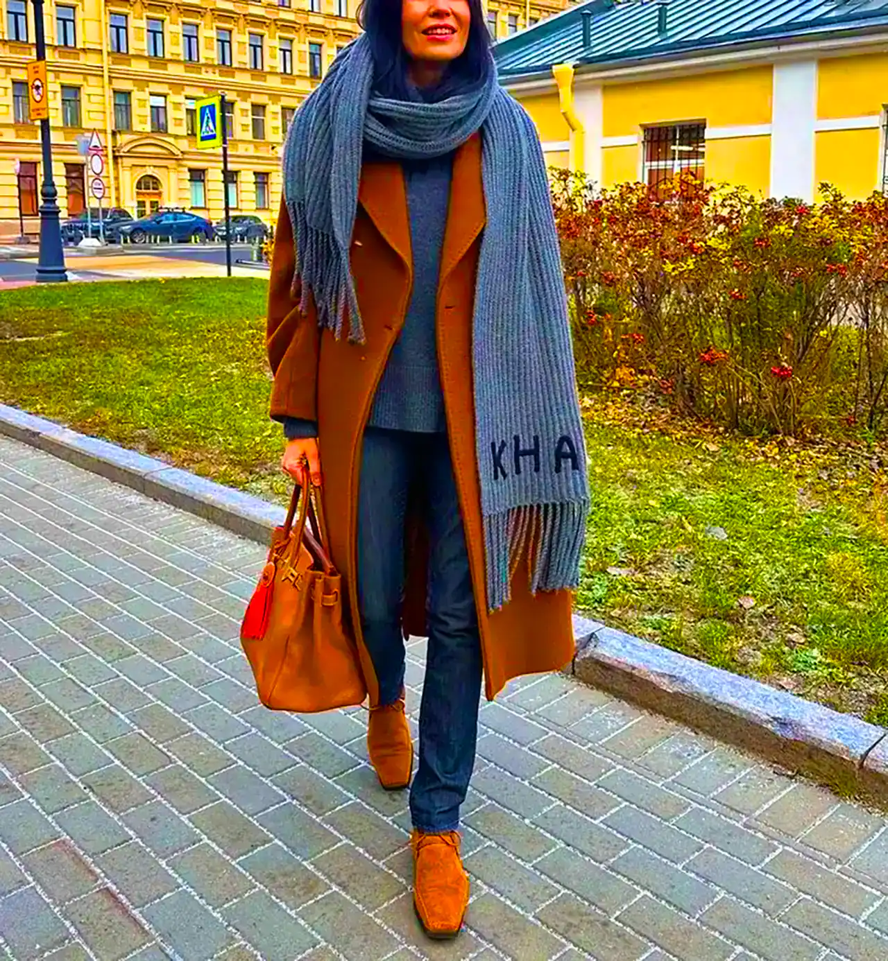 استایل شیک زمستانی با پالتو