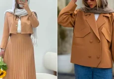 استایل زنانه با رنگ نود