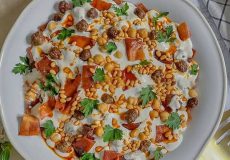 طرز تهیه فته لبنانی