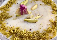 طرز تهیه فرنی با نشاسته ذرت