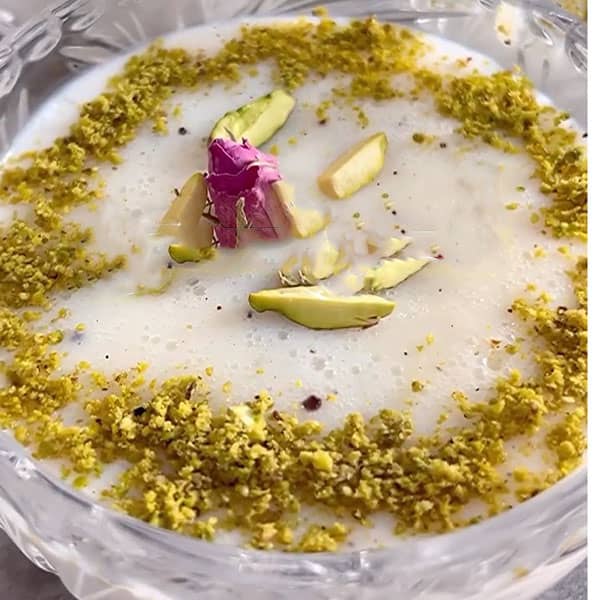 طرز تهیه فرنی با نشاسته ذرت, دستور تهیه فرنی با نشاسته ذرت