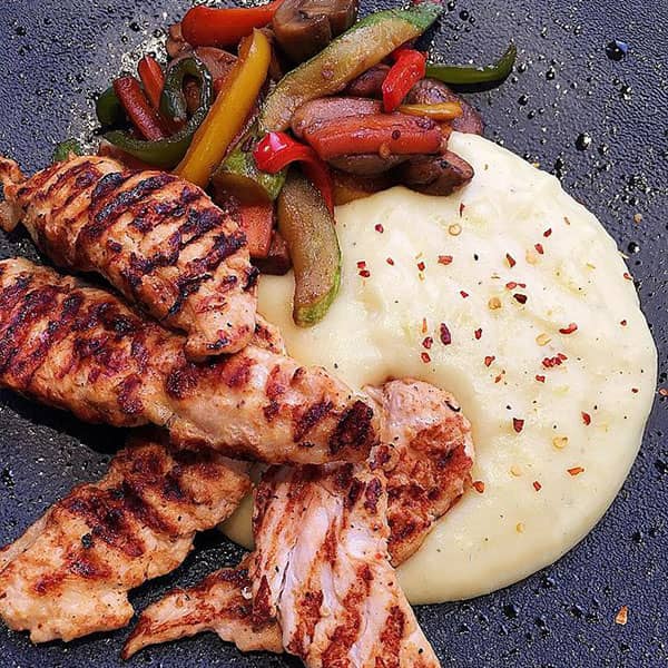 طرز تهیه فیله مرغ و سبزیجات