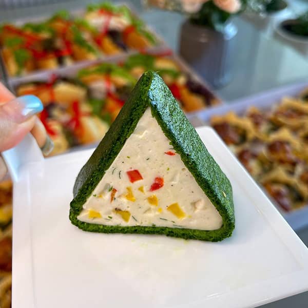 طرز تهیه فینگر فود اسفناج با پنیر, دستور پخت فینگر فود اسفناج با پنیر