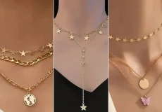 گردنبند ستاره ای طلا ترند