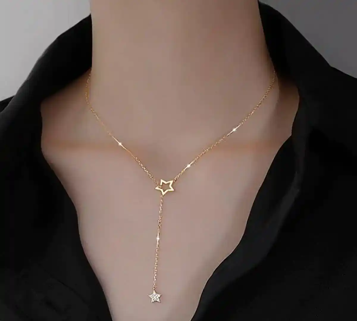 گردنبند ستاره ای طلا ترند