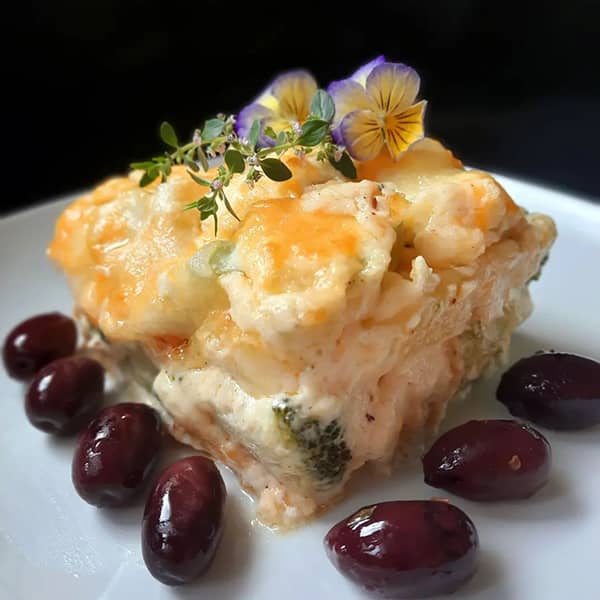 گراتن بروکلی رژیمی طرز تهیه گراتن گل کلم و بروکلی غذا با کلم بروکلی و سیب زمینی غذا با کلم بروکلی و قارچ و سیب زمینی