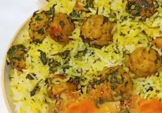 طرز تهیه گشنیز پلو
