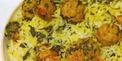 طرز تهیه گشنیز پلو به روش مجلسی و با طعمی بی نظیر