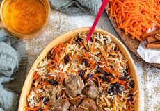 طرز تهیه قابلی پلو
