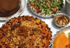 طرز تهیه قیمه لاپلو