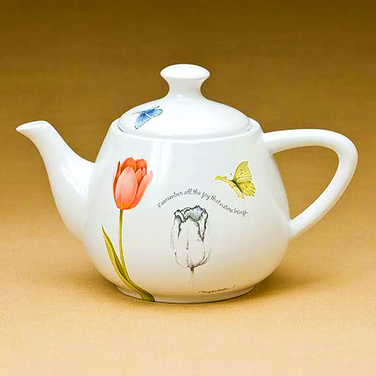 قوری چینی طرحدار