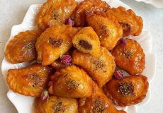 طرز تهیه قطاب عسلی