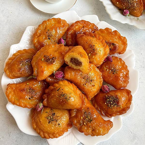 طرز تهیه قطاب عسلی , دستور پخت قطاب عسلی خلخال