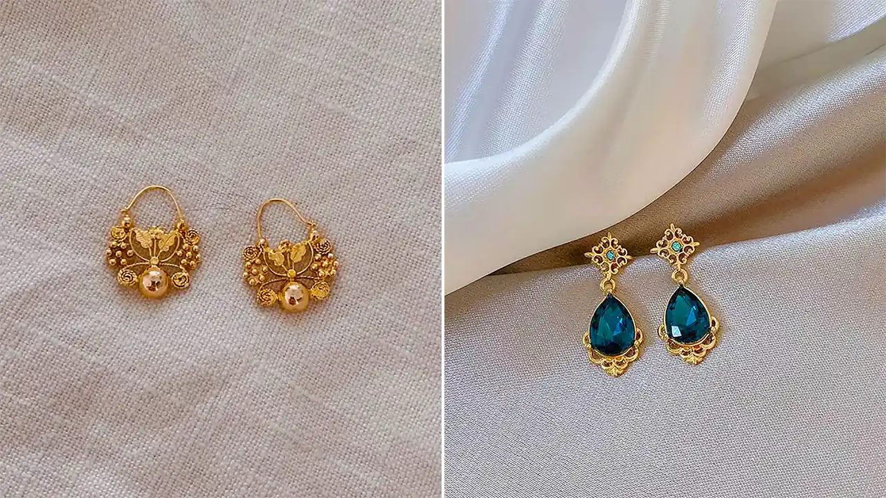 گوشواره طلا شیک و جذاب