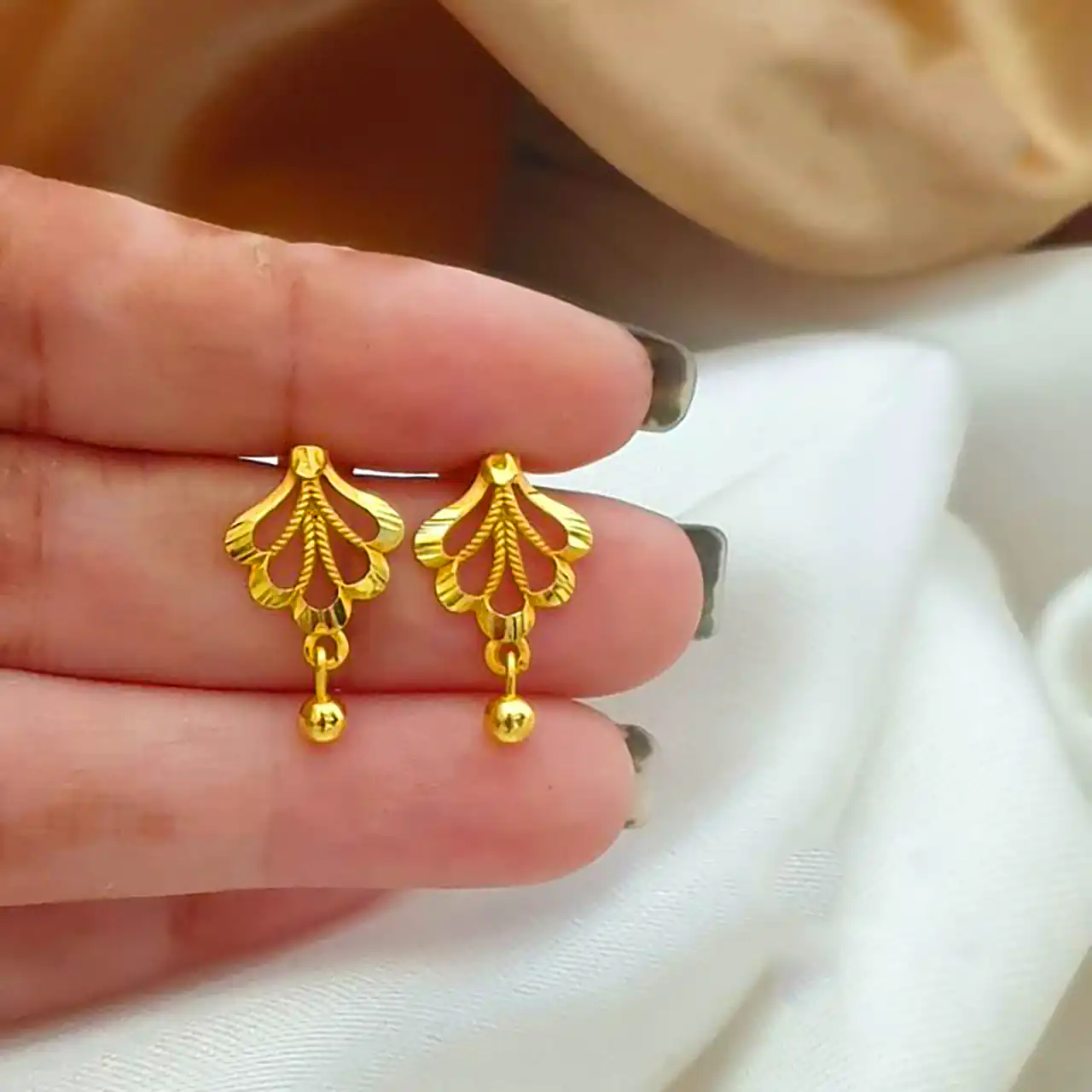 گوشواره طلا شیک و جذاب