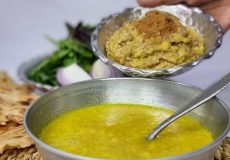 طرز تهیه گوشت لوبیا