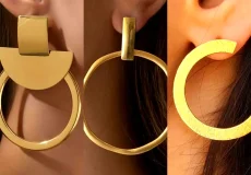 گوشواره حلقه ای مدرن