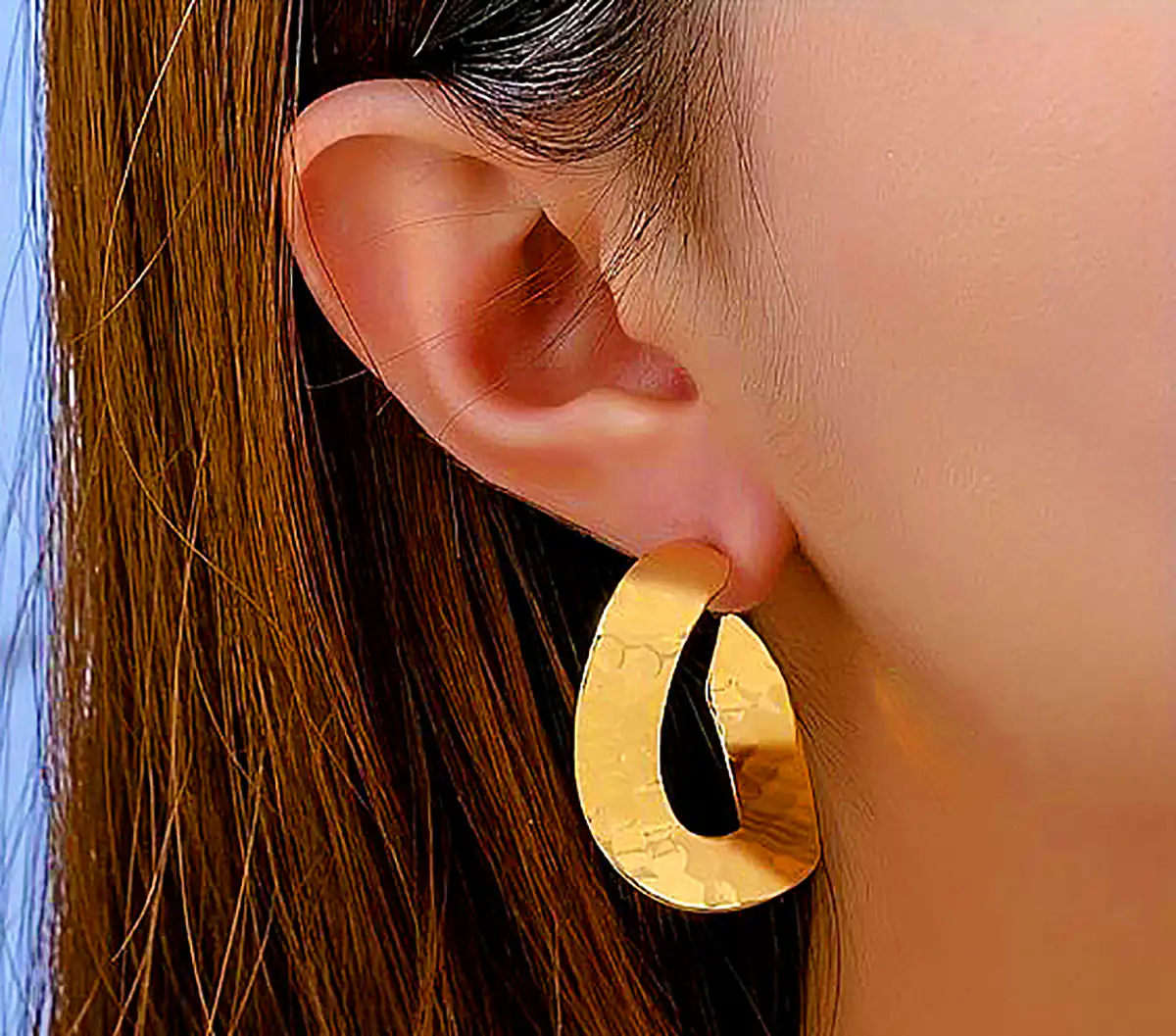 گوشواره حلقه ای مدرن