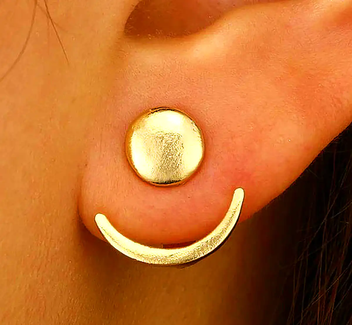 گوشواره حلقه ای مدرن
