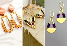 گوشواره خاص و یونیک مهره ای