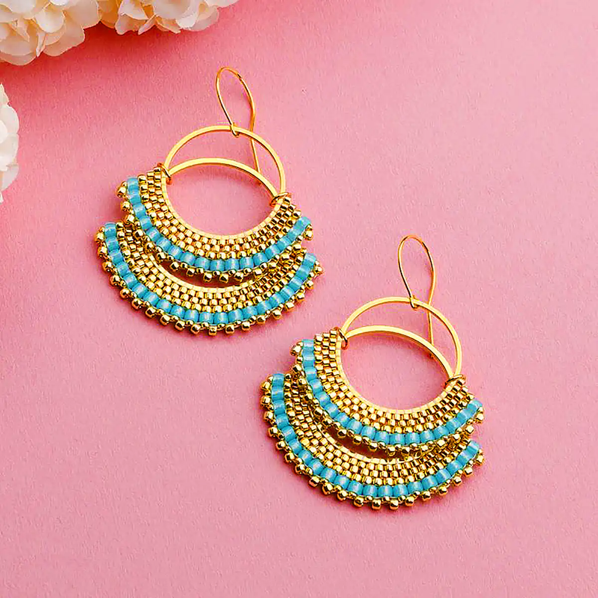 گوشواره خاص و یونیک مهره ای