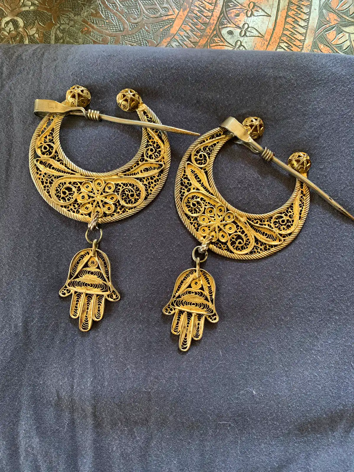 گوشواره کلاسیک سلطنتی