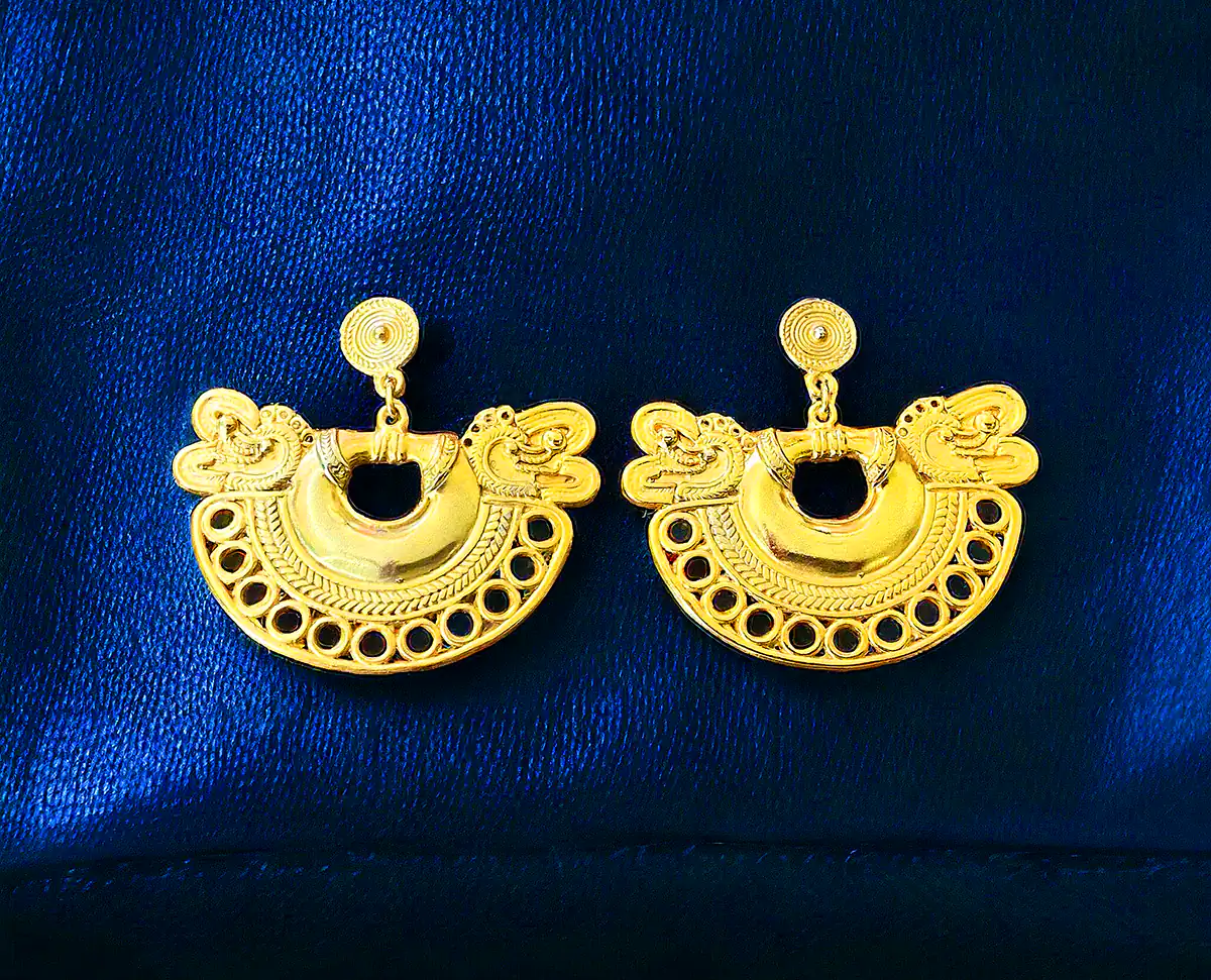 گوشواره وینتیج طلا
