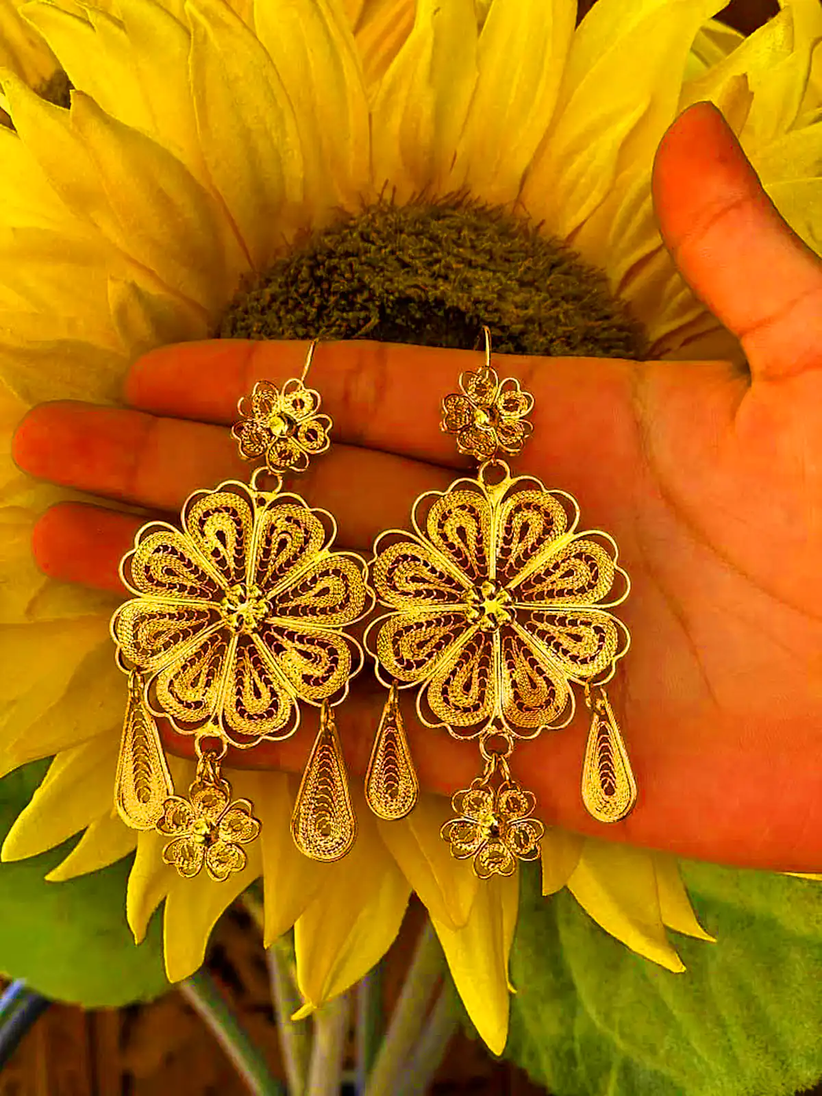 گوشواره وینتیج طلا