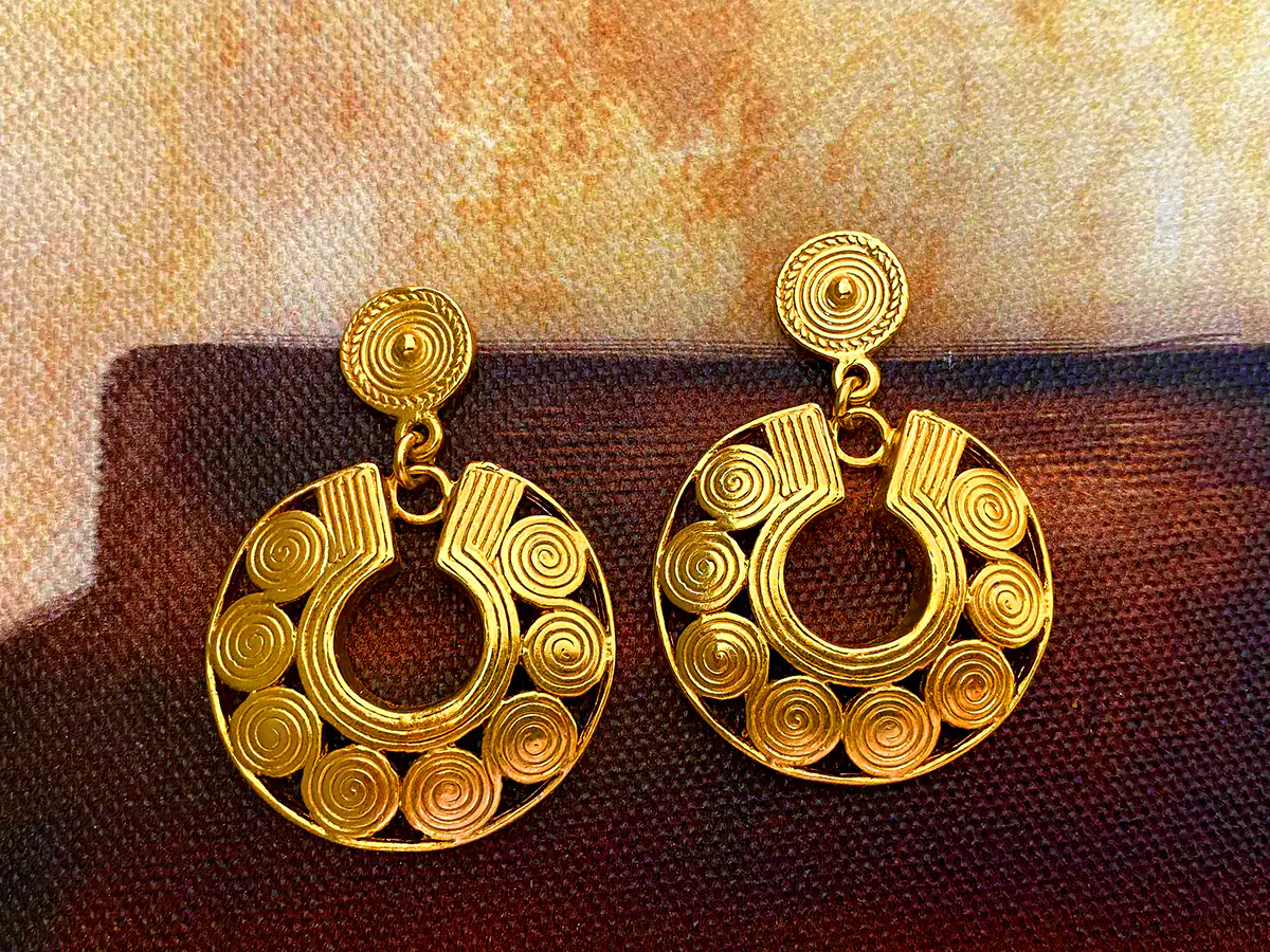 گوشواره وینتیج طلا