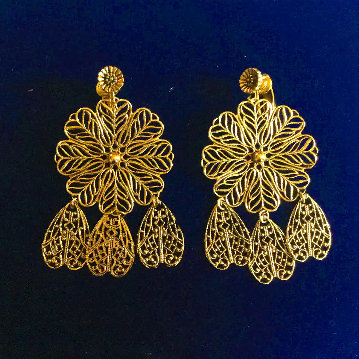 گوشواره وینتیج طلا