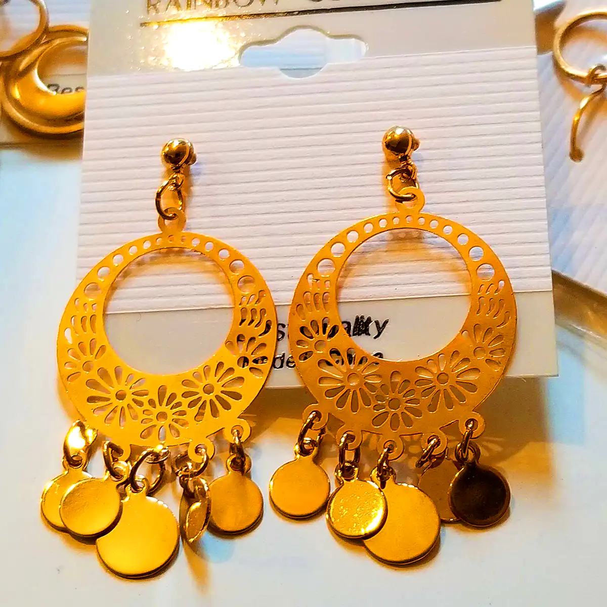 گوشواره وینتیج طلا