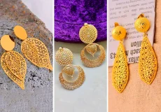 گوشواره زنانه کلاسیک آویز