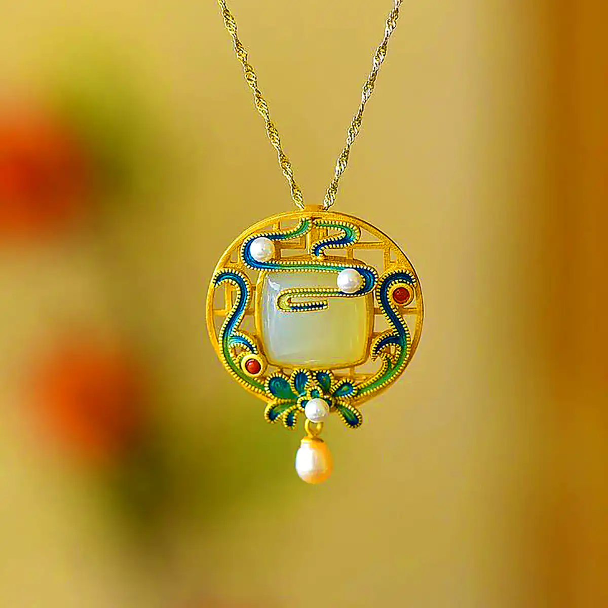 گردنبند نئونی لوکس