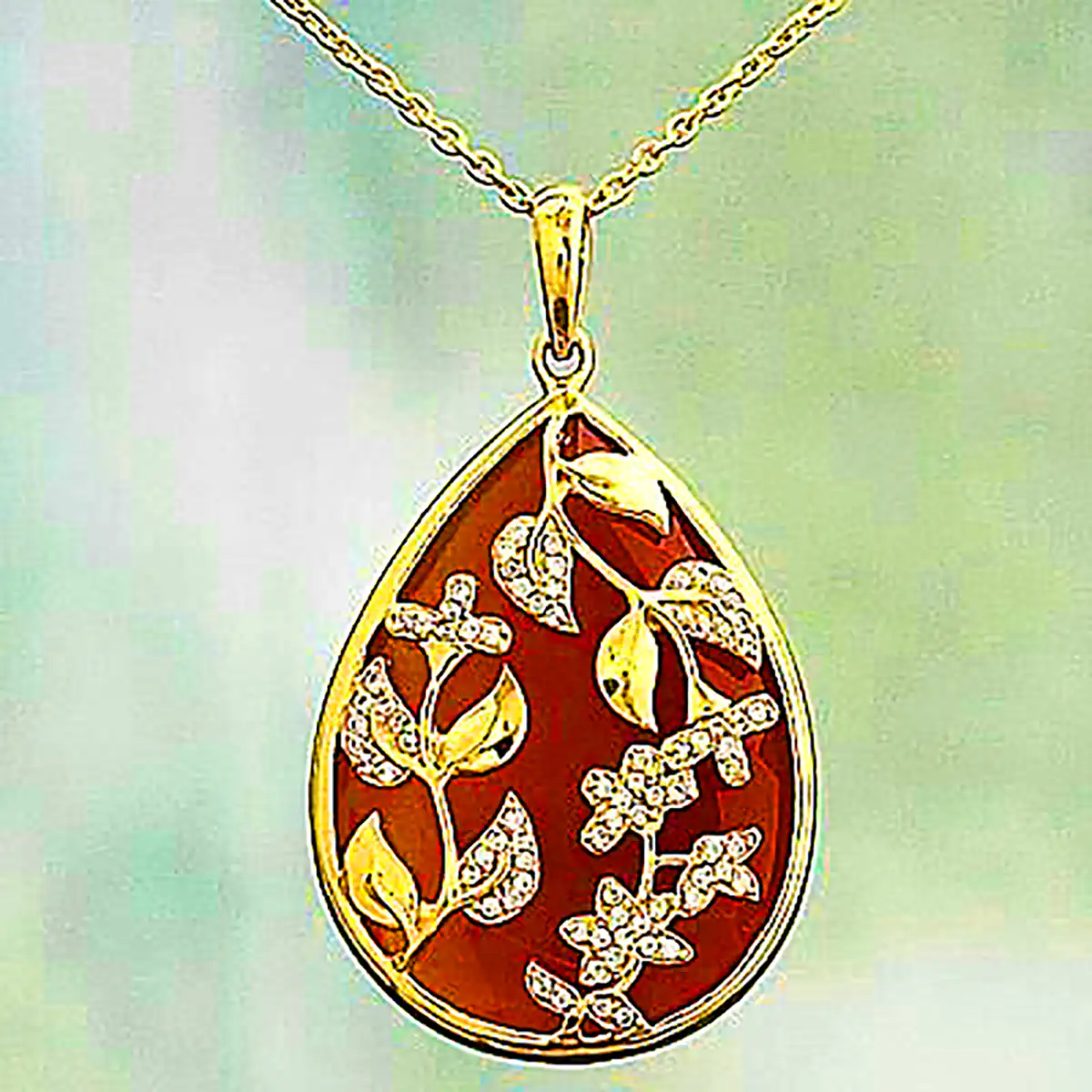 گردنبند سنگ عقیق
