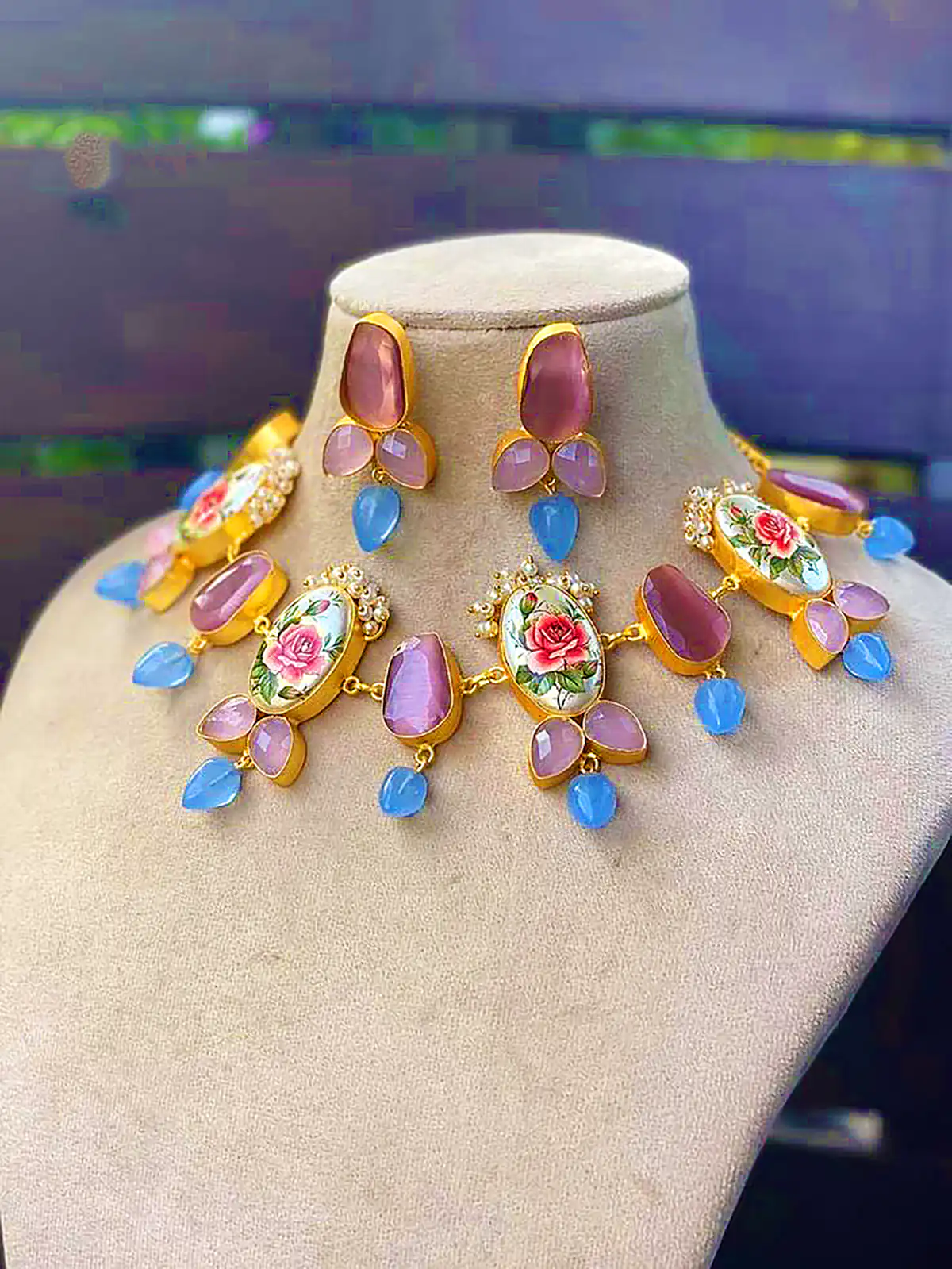 گردنبند سنگ اصل مصری
