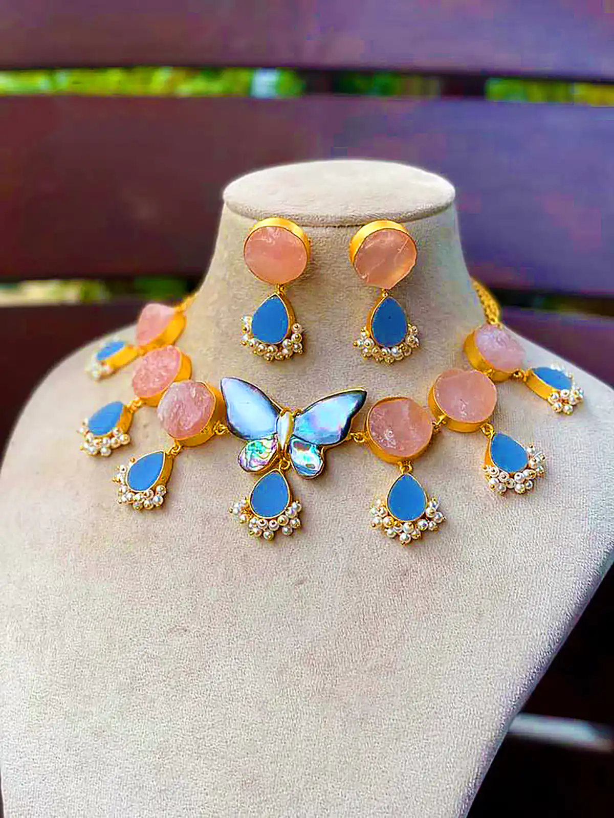 گردنبند سنگ اصل مصری