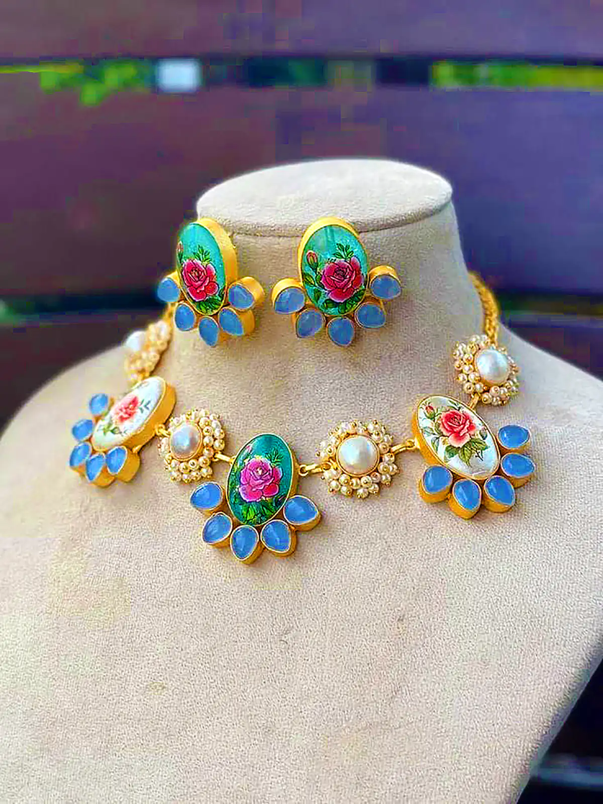 گردنبند سنگ اصل مصری