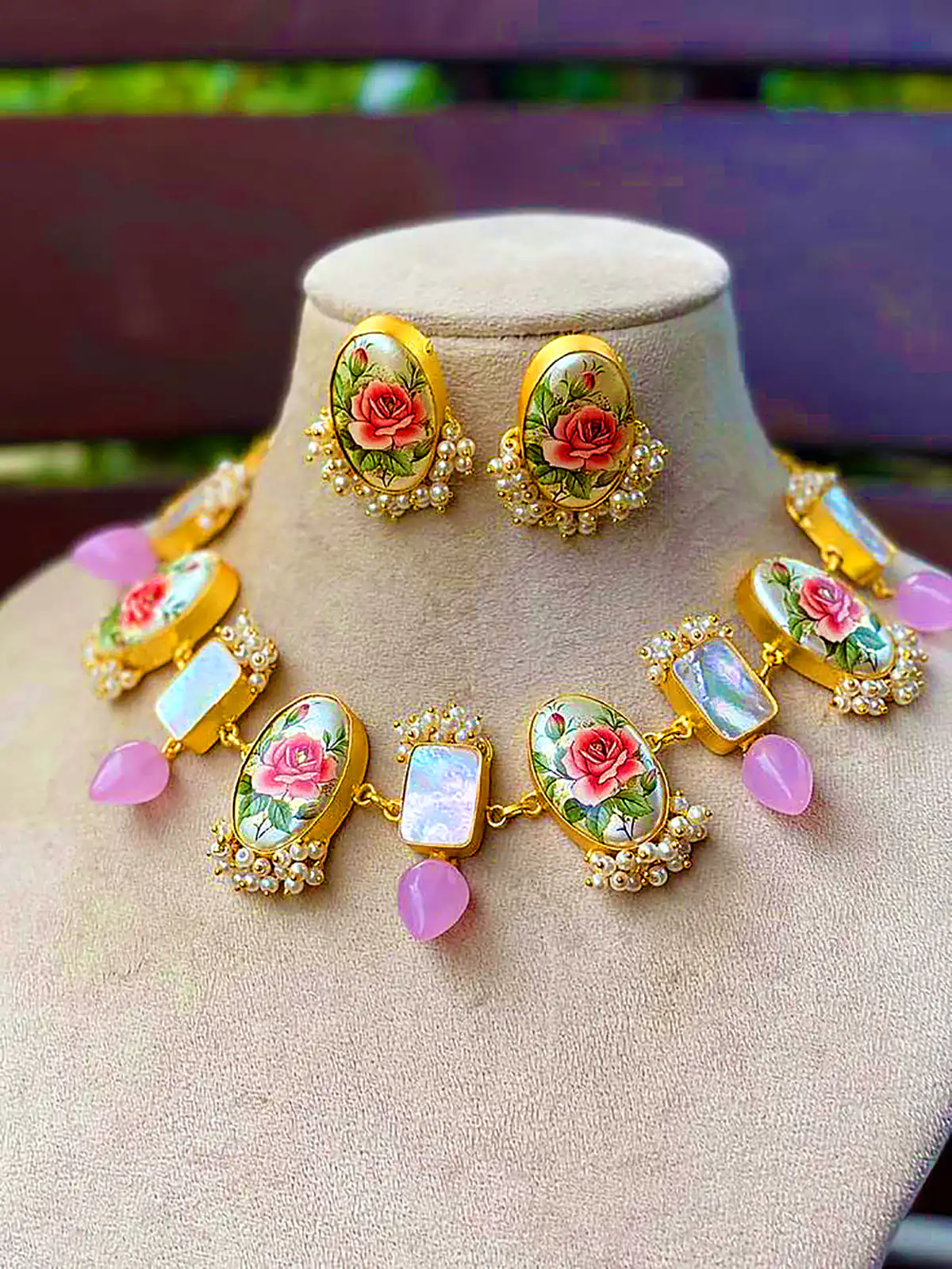 گردنبند سنگ اصل مصری