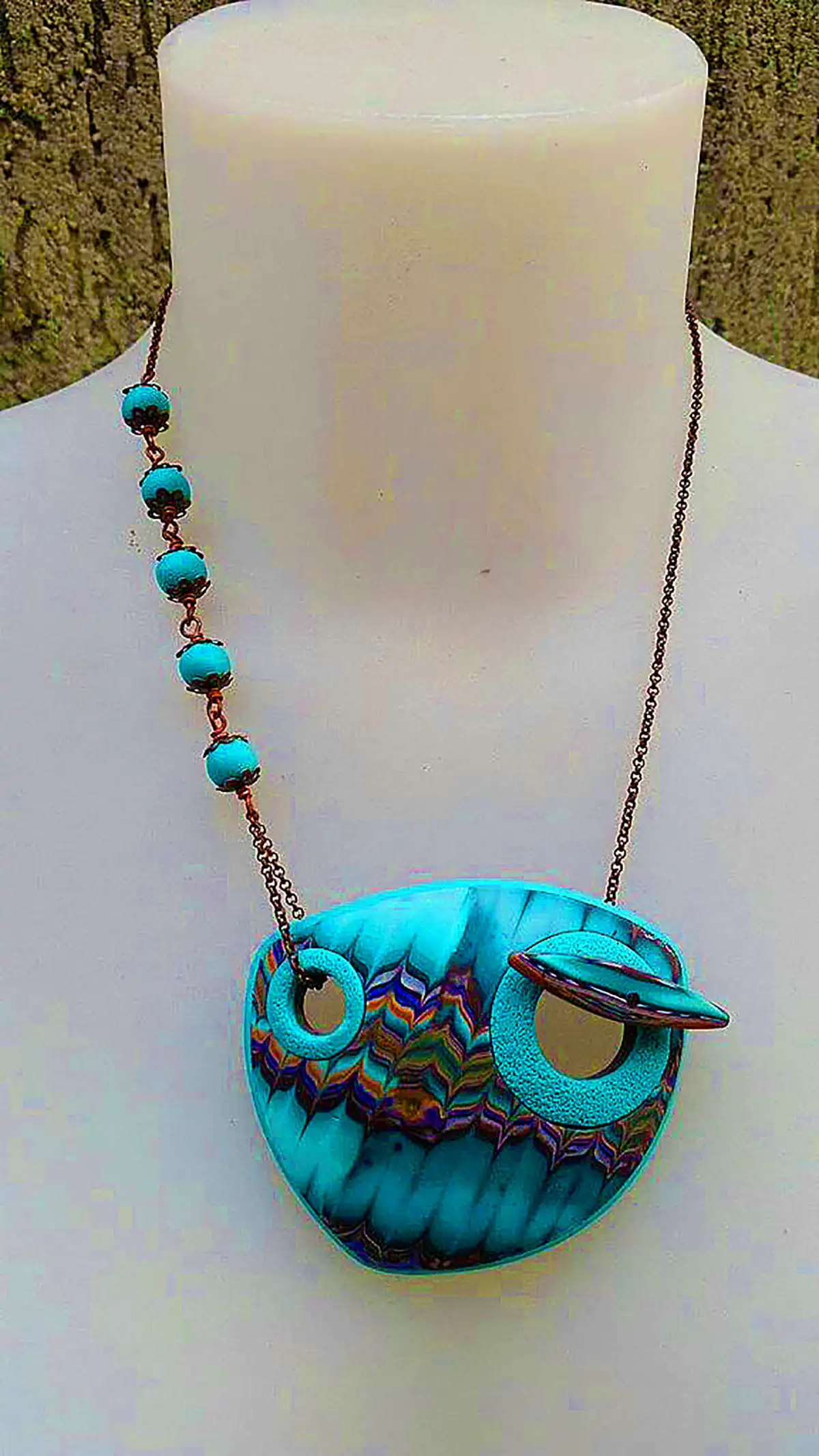 گردنبند سنگی ساحلی
