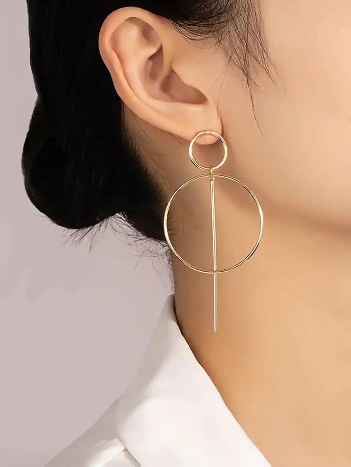گوشواره حلقه ای مدرن شیک